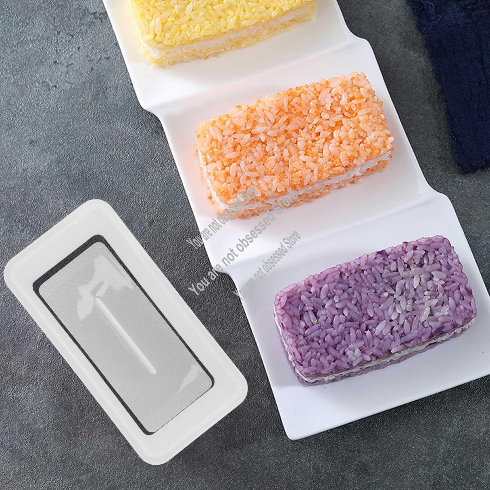 Sushi Making Kit - 4 Pieces Musubi Maker Press Molds
