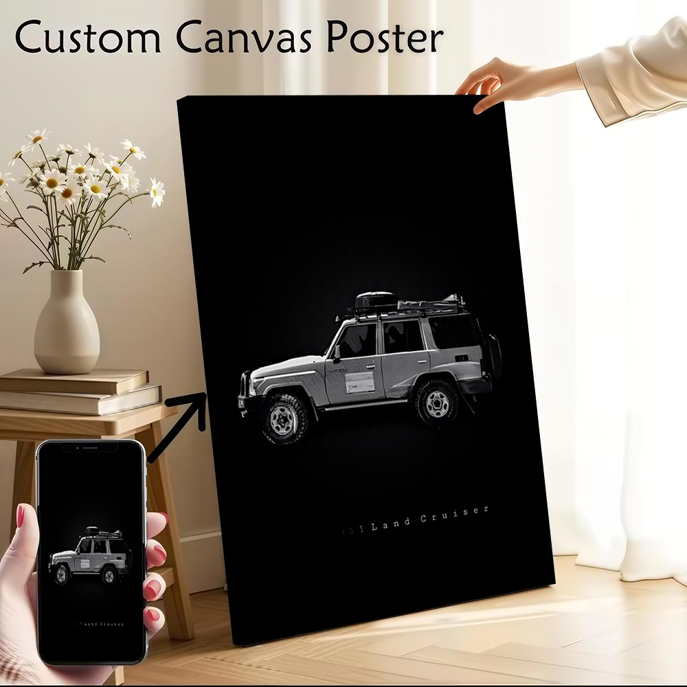 Japanese Fan - Japanese Car Land Cruiser Canvas Poster