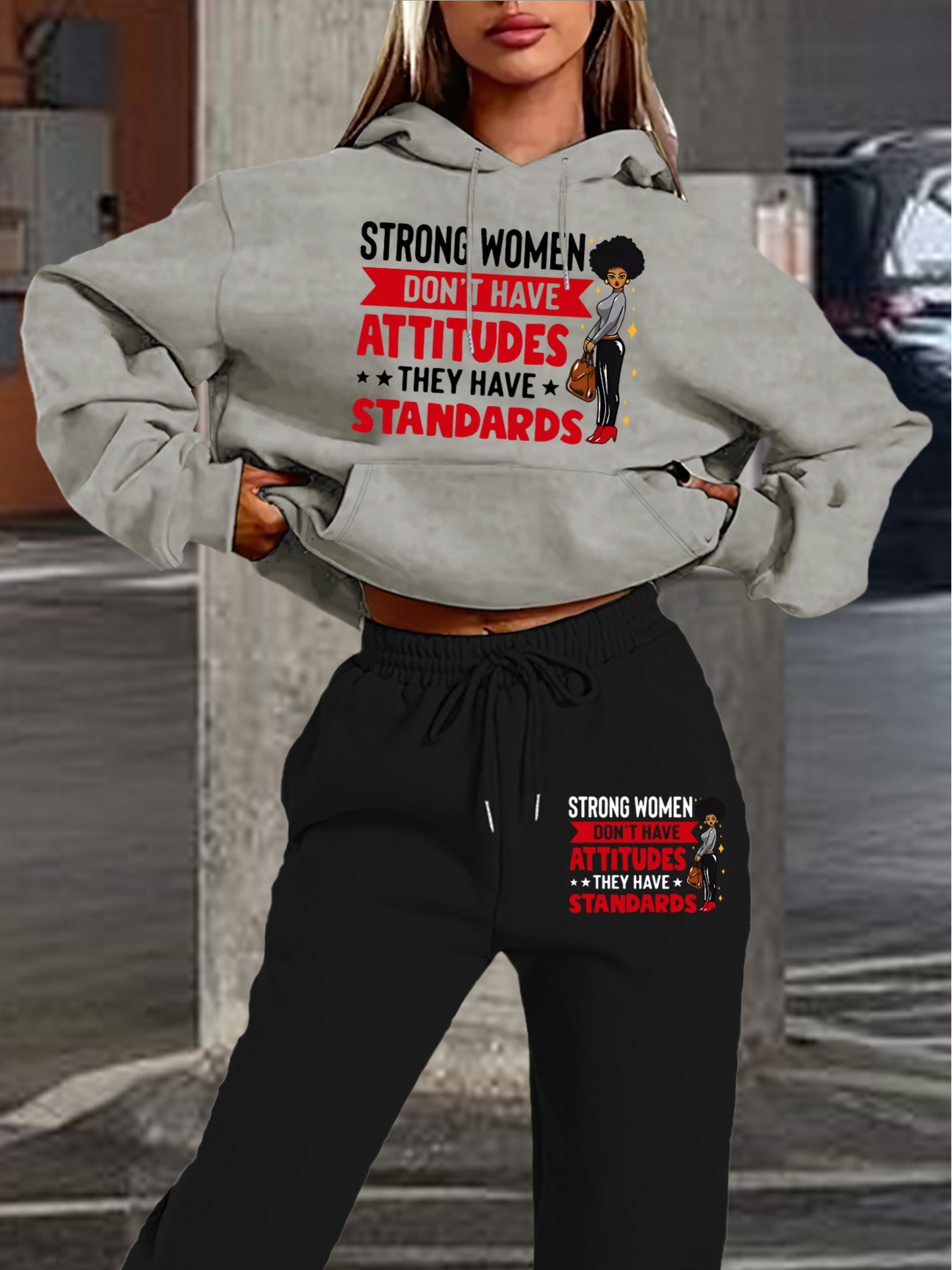 Matcha - 2026 New Women Hoodie Sweatpants Set
