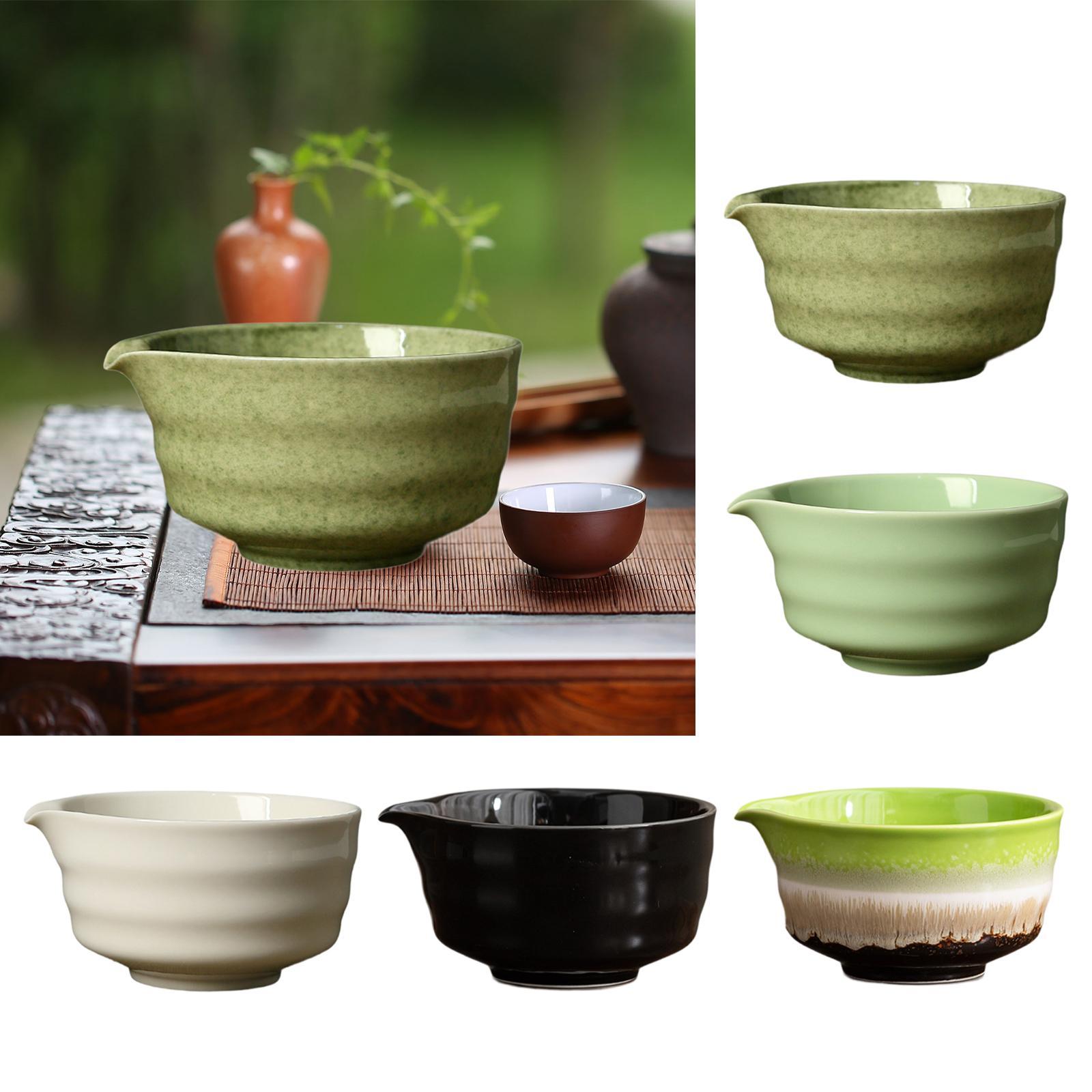 Ceramic Matcha Bowl with Spout - Japanese Tea recension och pris