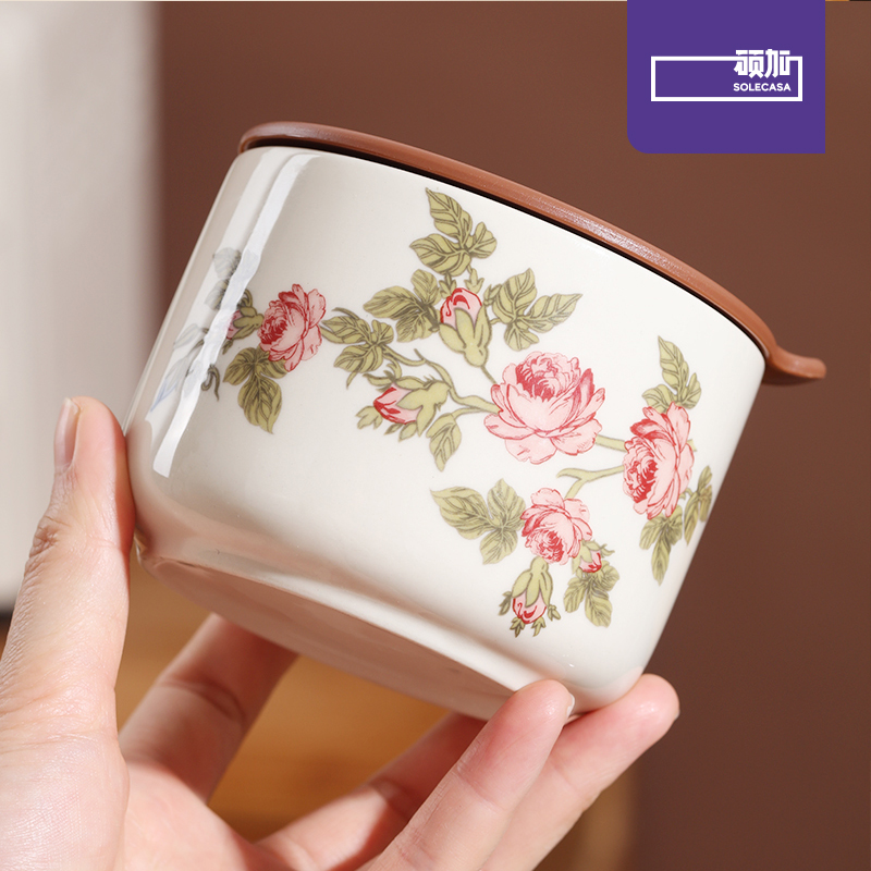 SOLECASA Elegant Rose Pattern  - Bento Box recension och pris