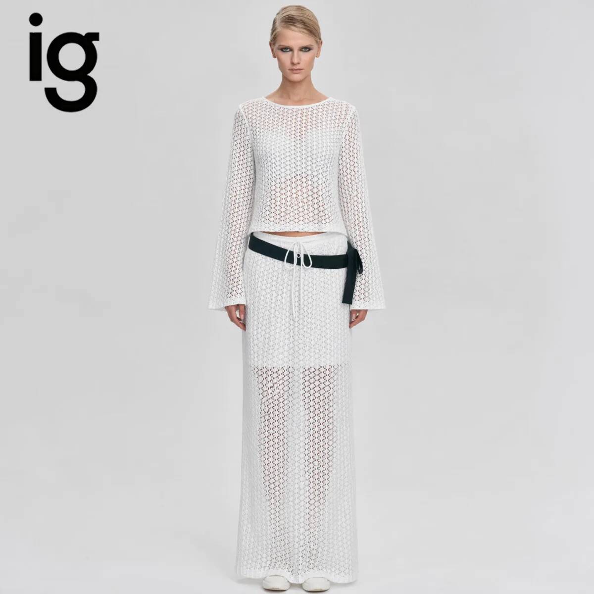 IG 2026 Women's Hollow Out Kni - Matcha recension och pris