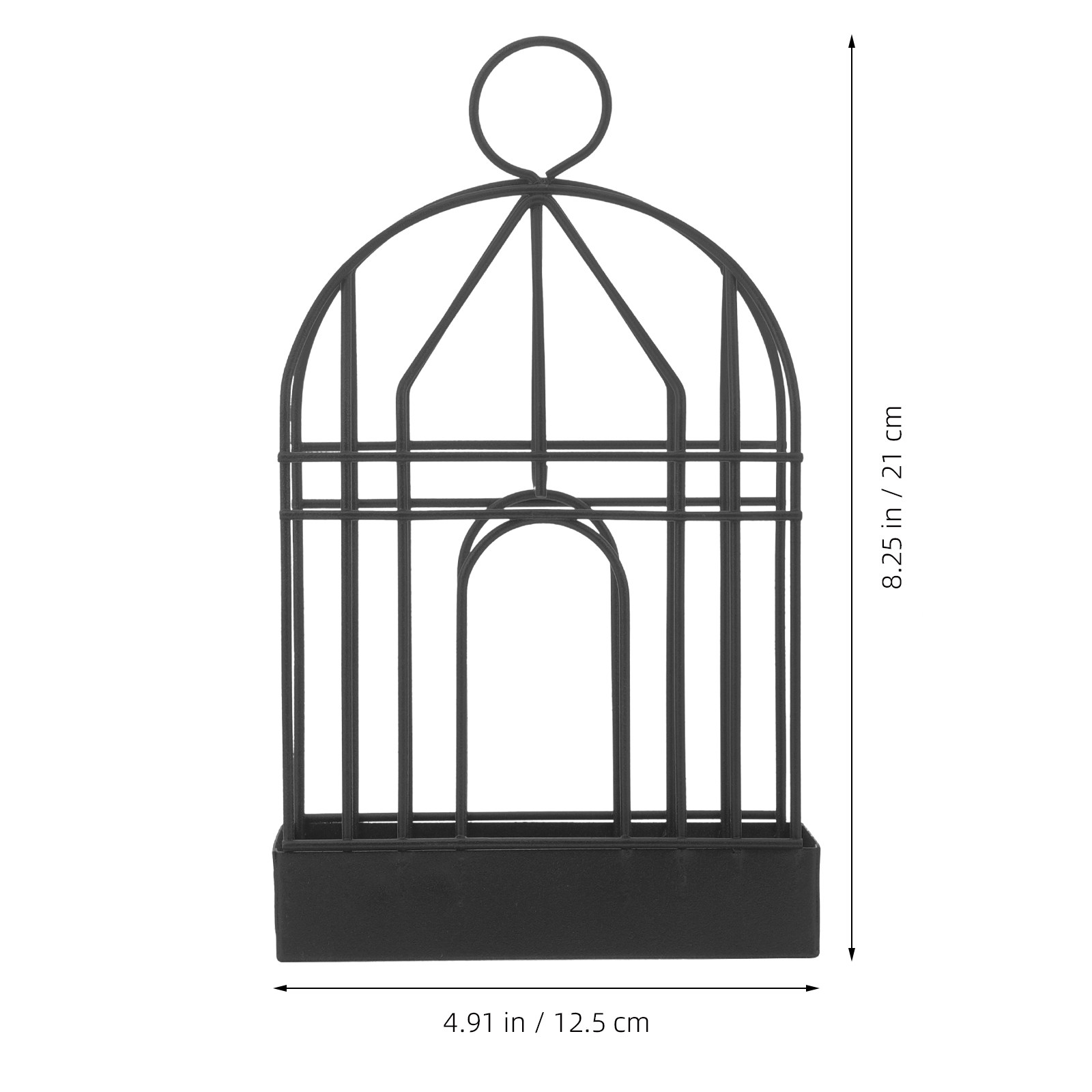 Black Retro Iron Birdcage Brac - Incense Holder recension och pris