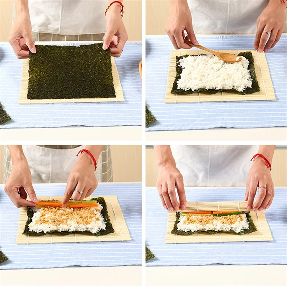 Exquisite Bamboo Sushi Mat wit - Sushi Making Kit recension och pris