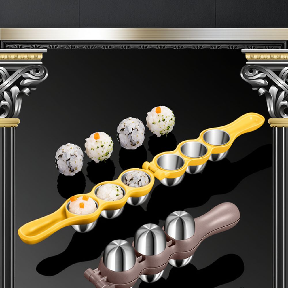 Stainless Steel Rice Ball Shak - Sushi Making Kit recension och pris