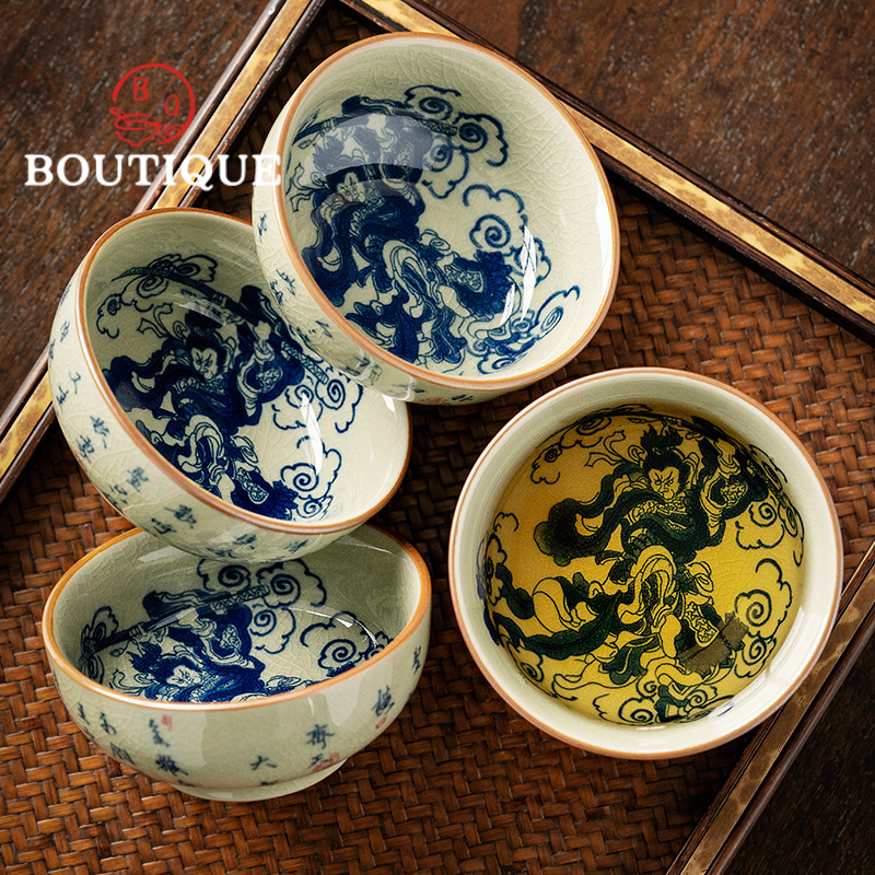 100ml Old Pottery Clay Blue an - Japanese Pottery recension och pris